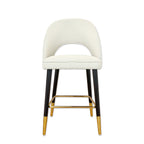 Massena - Bouclé Counter Stool