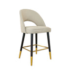 Massena - Bouclé Counter Stool