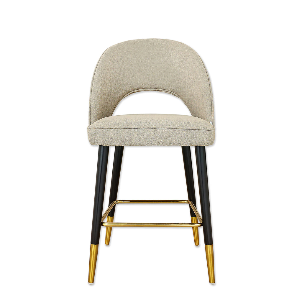 Massena - Bouclé Counter Stool
