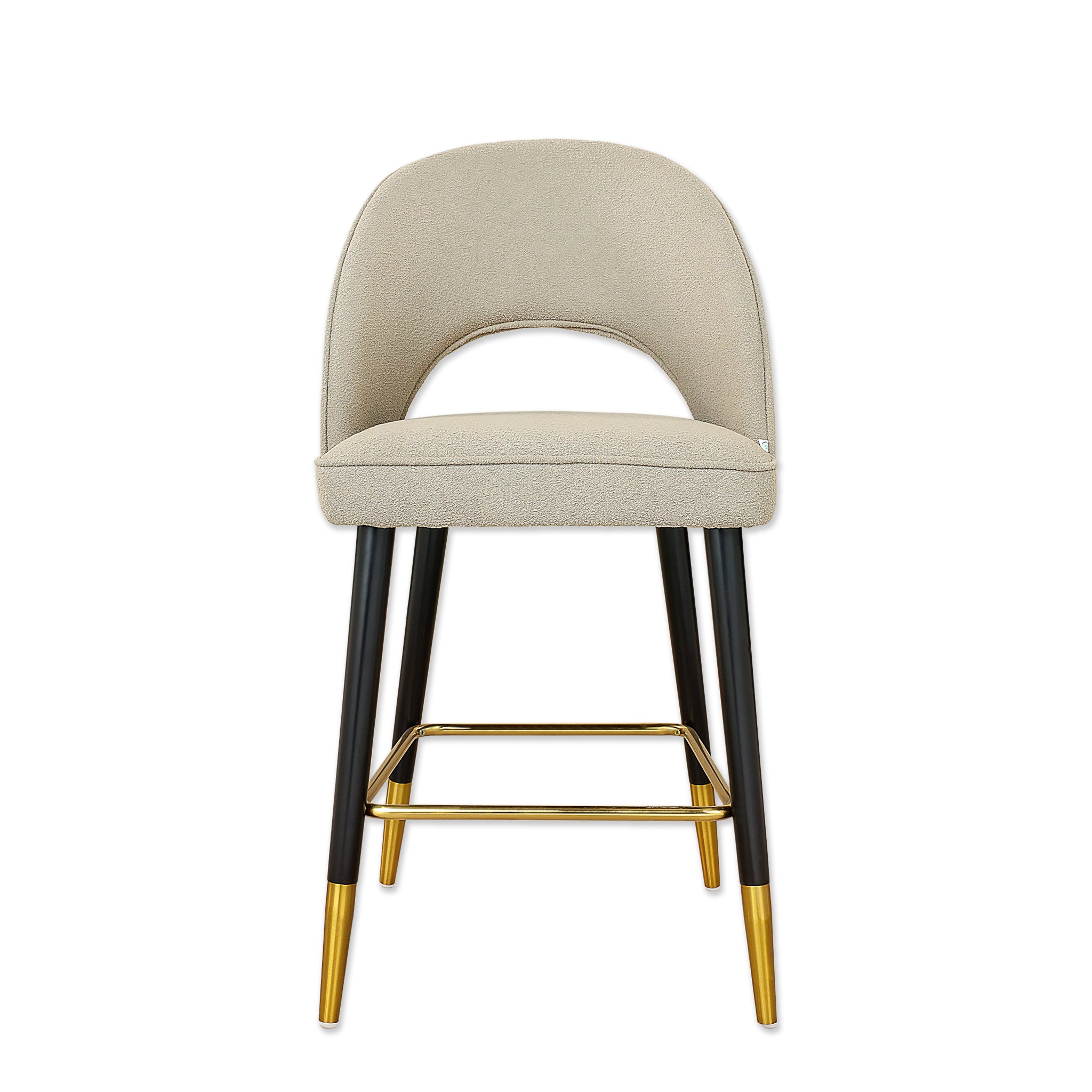 Massena - Bouclé Counter Stool