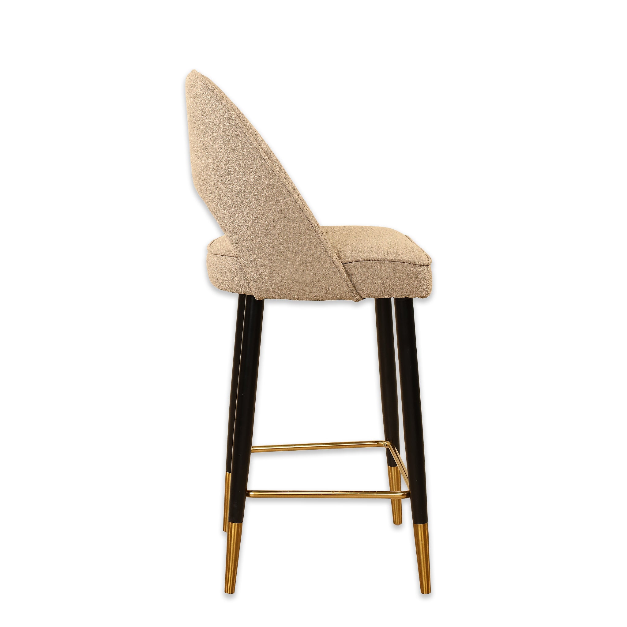 Massena - Bouclé Bar Stool