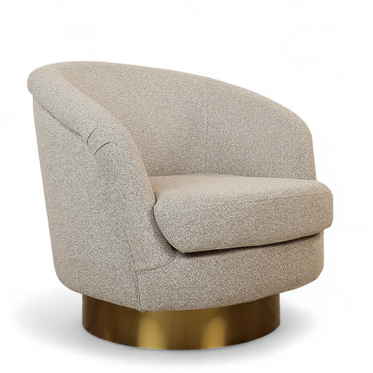 Burnaby Swivel Armchair Lounge Chair