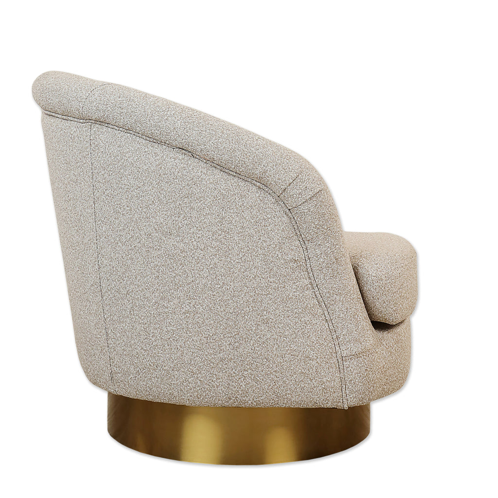 Burnaby Swivel Armchair Lounge Chair