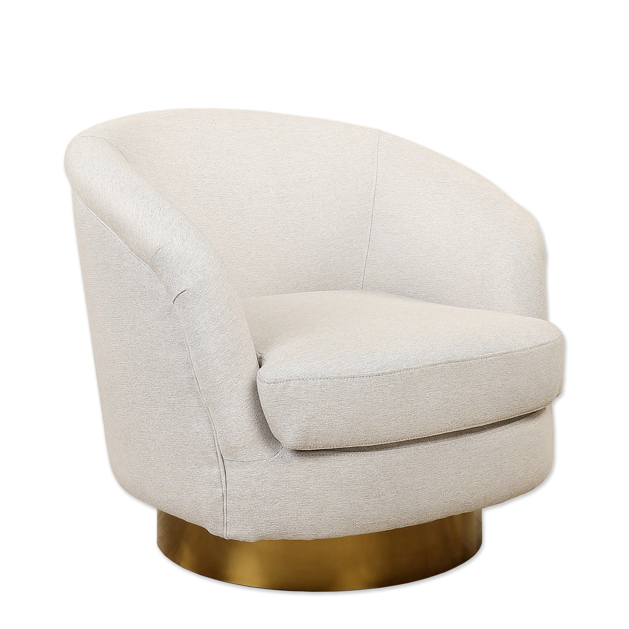 Burnaby Swivel Armchair Lounge Chair