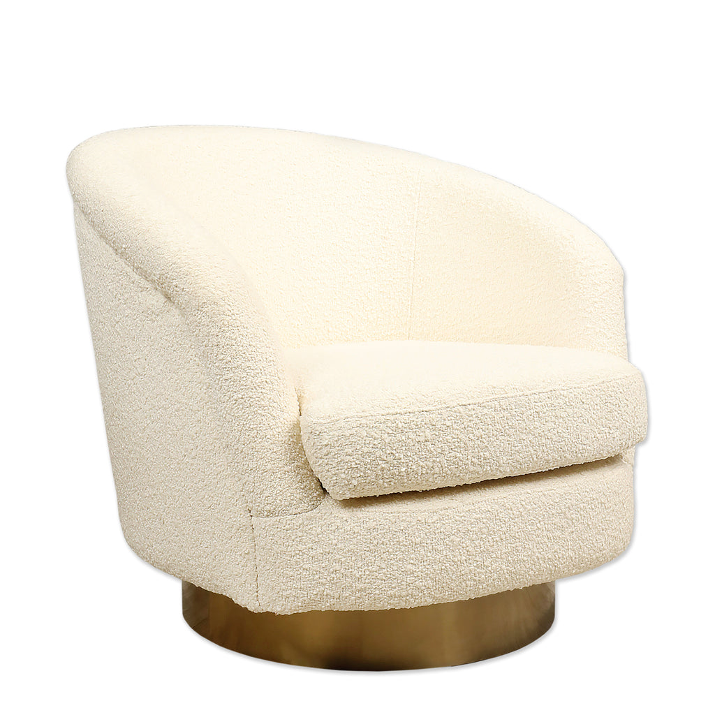 Burnaby Swivel Armchair Lounge Chair