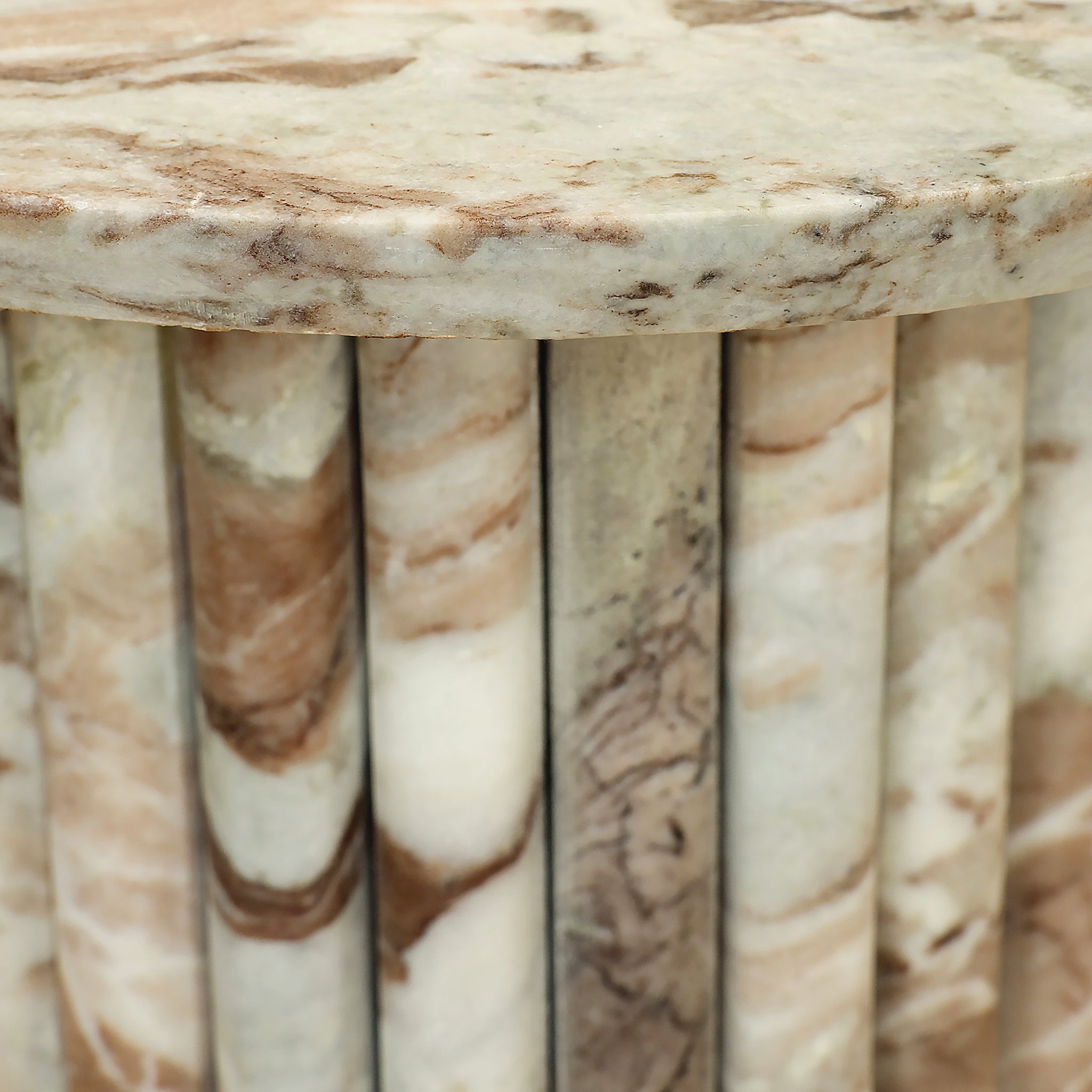 Detti  Marble Side Table