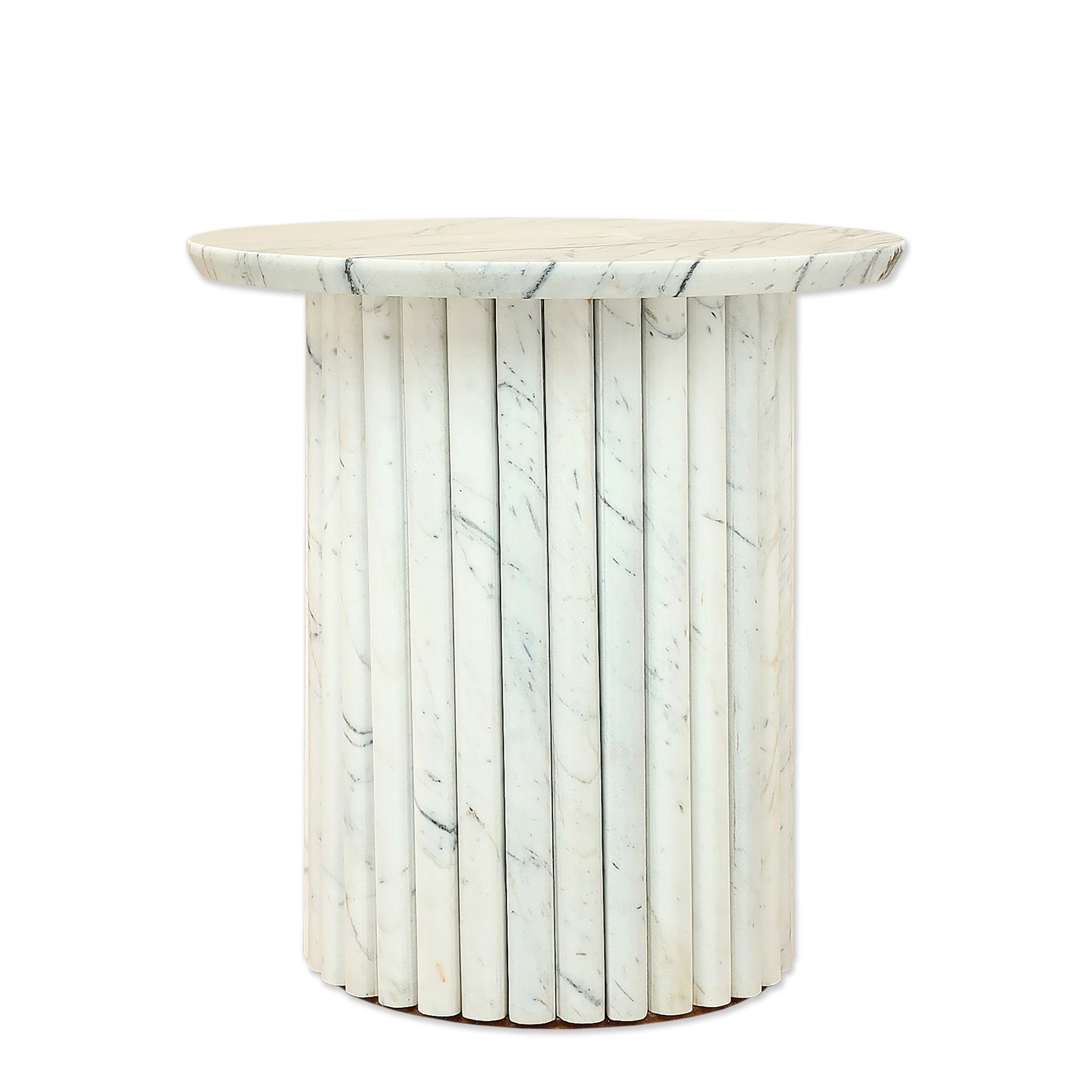 Detti  Marble Side Table