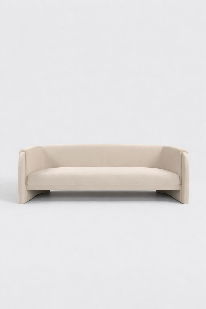 Castor Velvet Sofa