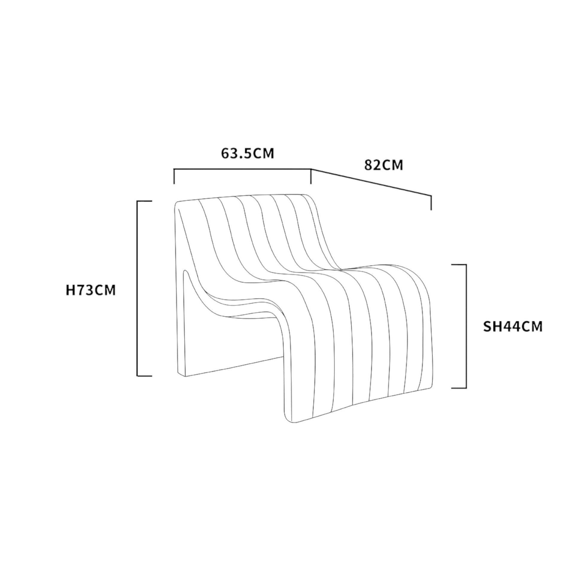 '-Thiago Armchair Lounge Chair-Bloomr