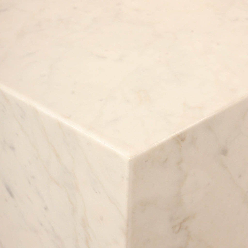 Furniture-Poppy <br>Marble Side Table-Bloomr